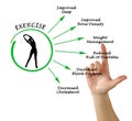 Usefulness of exercising