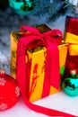 Presents under the christmas tree Royalty Free Stock Photo