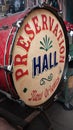 Preservation Hall Base Drum in New Orleans