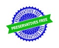 PRESERVATIVES FREE Bicolor Clean Rosette Template for Stamps