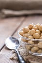 Preserved Chick Peas Royalty Free Stock Photo