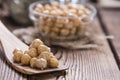 Preserved Chick Peas Royalty Free Stock Photo