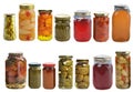 Preserved Food Collection Royalty Free Stock Photo