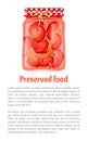 Preserved Food Poster Home Cooked Pickled Pepper