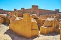 In street of old Rayen, Iran Royalty Free Stock Photo