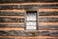 A preserved historic wood house Royalty Free Stock Photo