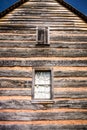 A preserved historic wood house Royalty Free Stock Photo