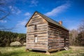 Preserved historic wood house Royalty Free Stock Photo