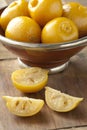 Preserved Moroccan lemons Royalty Free Stock Photo
