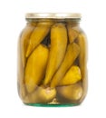 Preserved peppers Royalty Free Stock Photo