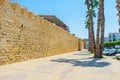 The wall of Medina of Monastir Royalty Free Stock Photo