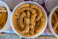 Preserved Tamarind in syrup. Tamarind pickled fermented, Pickled fruits or preserved sweet fruits. Pickled tamarind, preserved swe