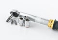 Preset Torque Wrench Ratchet on white background Royalty Free Stock Photo