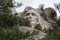 President Abraham Lincoln at Mount Rushmore Royalty Free Stock Photo