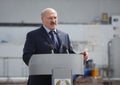 President of Belarus Alexander Lukashenko Royalty Free Stock Photo