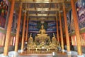 The president Buddha in the Buddhism church name is Phra Phuttha Sihing at Wat Don Khanakra.