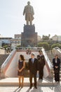 President of Cape Verde, Jorge Carlos Almeida Fonseca with wife