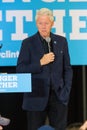 President Clinton campaigns for Hillary