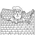 President Donald Trump Wall Build Border