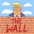 President Donald Trump Wall Build