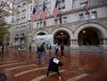 President Elect Donald J Trump International Hotel Royalty Free Stock Photo