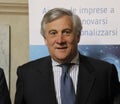 The President of the European Parliament Antonio Tajani Royalty Free Stock Photo