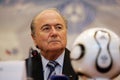 President of FIFA Joseph Blatter Royalty Free Stock Photo