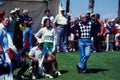 President Gerald Ford playing golf Royalty Free Stock Photo