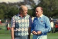 President Gerald R. Ford and Bob Hope Royalty Free Stock Photo