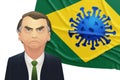 President Jair Bolsonaro facing coronavirus in Brazil