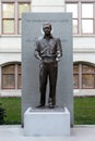 President Jimmy Carter Statue at the Georgia Statehouse. Royalty Free Stock Photo