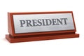 President job title