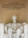 President Lincoln statue