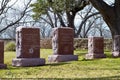 Graves of President Lyndon and Lady Bird Johnson