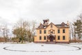 President Martin Van Buren home in snow