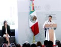 The President of Mexico, Enrique PeÃÂ±a Nieto Royalty Free Stock Photo