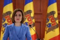 President of Moldova Maia Sandu Royalty Free Stock Photo