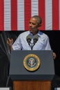 President Obama speaks at 20th Annual Lake Tahoe Summit 19 Royalty Free Stock Photo