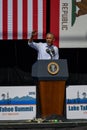 President Obama at 20th Annual Lake Tahoe Summit 7