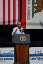 President Obama at 20th Annual Lake Tahoe Summit 10
