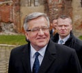 President of the Republic of Poland Bronislaw Komorowski