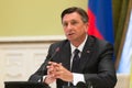 President of the Republic of Slovenia Borut Pahor Royalty Free Stock Photo