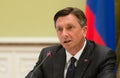 President of the Republic of Slovenia Borut Pahor Royalty Free Stock Photo