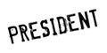 President rubber stamp