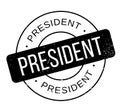 President rubber stamp