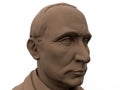 President of Russia - Vladimir Putin statuette Royalty Free Stock Photo