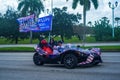 President Trump supporter in Palm Beach, Florida