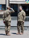 President of Ukraine Petro Poroshenko has awarded the soldier