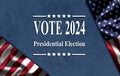 Presidental election day. Vote 2024 in USA Royalty Free Stock Photo
