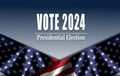 Presidental election day. Vote 2024 in USA